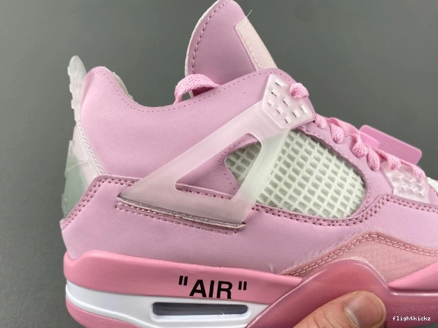 4 OFF-WHITE PINK JORDAN X 0806